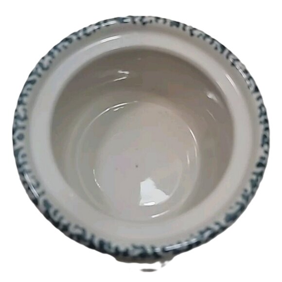 Vintage 1990 Corelle Blue Hearts Individual Casserole 1 with Lid, 1 without Lid - Picture 4 of 4